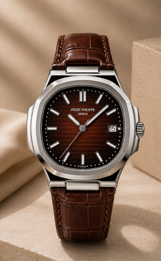 Patek Philippe Brown Nautilus Watch